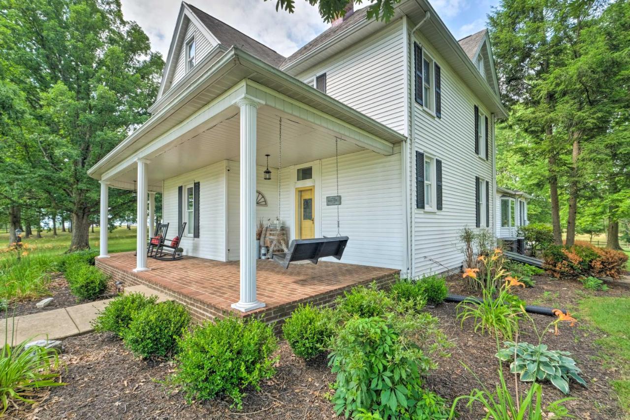 Lush, Modern Farmhouse With Mtn Views And Sunroom Edinburg Kültér fotó