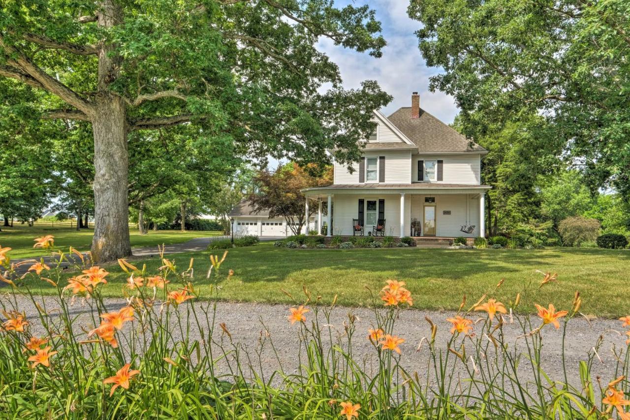 Lush, Modern Farmhouse With Mtn Views And Sunroom Edinburg Kültér fotó